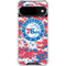 NBA Philadelphia 76ers Red Digi Camo Google Pixel 10 Clear Case